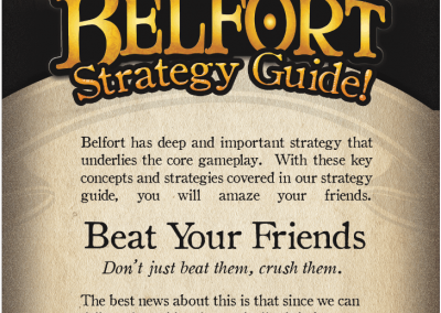 Belfort Game Informational Insert